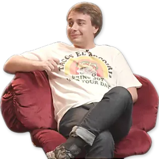 😊 c9a28e22 Tacos El Marcoure
BRING JOY FOR YOUR DAY Essen, Tacos, Freude, Humor, Sitzen, Mann telegram sticker