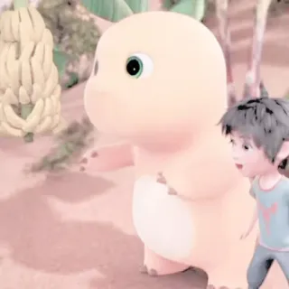 🦕 ac724cb8 desenho animado, criança, dinossauro, fantasia, fofo telegram sticker