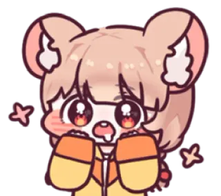 🥺 9c5d9292 动漫, 可爱, 卡哇伊, 人物, 贴纸 telegram sticker