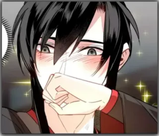 😳 456cfa0b anime, character, blush, cute, manga whatsapp sticker