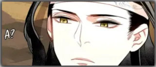 🗿 a84fa6dd A? man, face, character, drawing, expression, webtoon whatsapp sticker