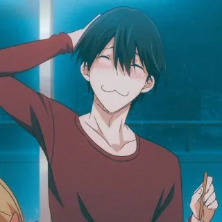 😅 9c0b95ba Anime, Kartun, Senyum, Senang, Anak laki-laki, Pria, Orang whatsapp sticker