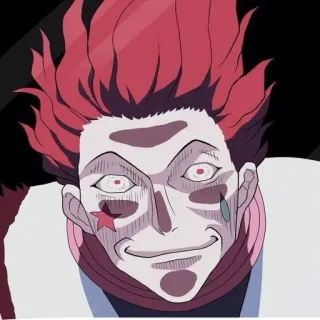 😜 b012bbfe Hisoka Hunter x Hunter Anime, Manga, Hisoka, Hunter x Hunter, Postać telegram sticker