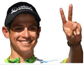 ✌️ 477e51c6 자전거 타는 사람, 운동선수, 승리, 평화, 스포츠 telegram sticker