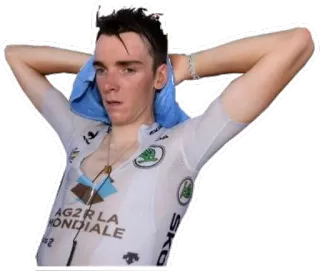 😪 a141762c 사이클 선수, 운동선수, 사이클링, 스포츠, 지친, 땀범벅 telegram sticker