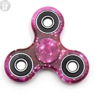 😈 148de191 Fidget spinner, Brinquedo, Galáxia, Alívio do estresse, Girar, Roxo, Preto whatsapp sticker