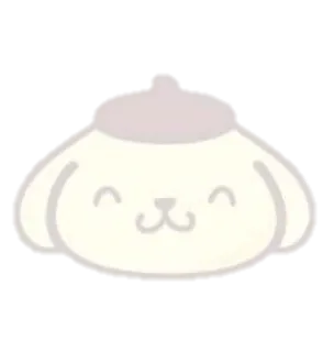 🌟 269a9d8a Pom Pom Purin cachorro, desenho animado, Pom Pom Purin, Sanrio, kawaii telegram sticker