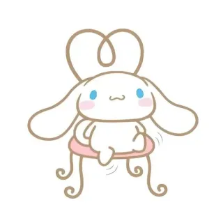 🌟 3764771a Cinnamoroll Cinnamoroll, kawaii, fofo, desenho animado, Sanrio, cachorro telegram sticker