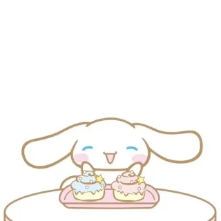 🌟 abdf63fc Cinnamoroll Cinnamoroll, Sanrio, Kawaii, Fofo, Cupcakes, Sobremesa telegram sticker