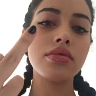 🍥 ea59995f นิ้วกลาง, หยาบคาย, ท่าทาง, ผู้หญิง, ผู้หญิง telegram sticker