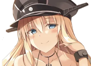 😏 4c9ef368 anime, manga, character, uniform, military, girl telegram sticker