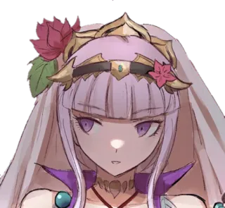 👀 55af010d anime, illustration, woman, portrait, artwork, cartoon telegram sticker