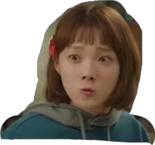 😑 4359edda ショック, びっくり, 女性, 韓国, 困惑, 表情, ステッカー telegram sticker