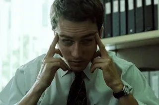 🛌 d27dfa31 man, office, stressed, tired, business telegram sticker