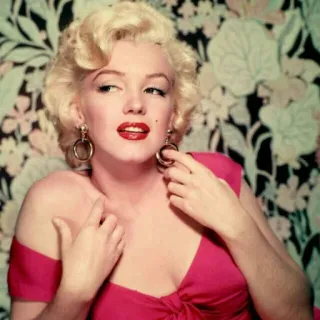 🤤 8656147d Marilyn Monroe мэрилин монро, актриса, знаменитость, винтаж, блондинка telegram sticker