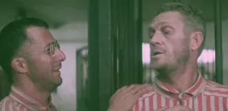 😔 be955578 Steve McQueen Papillon фильм, папийон, стив маккуин, тюрьма, драма telegram sticker