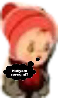 ❄ a5c132d7 Halıyam sovuqmi? telegram sticker