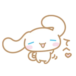 🤗 6574af59 Cinnamoroll かわいい, サンリオ, シナモロール, 可愛い, 犬 telegram sticker
