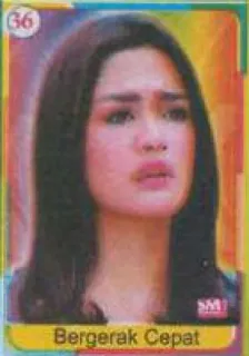 🤠 05456da6 Bergerak Cepat 女性, ポートレート, ステッカー, 有名人, インドネシア telegram sticker