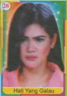 😣 06da45d6 Hati Yang Galau 人物, 女性, ポートレート, ステッカー telegram sticker