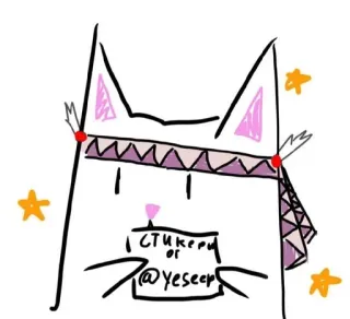 🌿 3ce50c44 STuKeRD
@yeseep kucing, stiker, kartun, indian, hiasan kepala telegram sticker