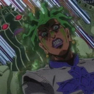 🌿 74030b4e Cioccolata JoJo's Bizarre Adventure Anime, Penjahat, Stand, Jojo, Aneh telegram sticker