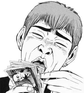 Onizuka whatsapp stickers