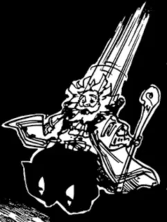 🛩 f8f3de45 พ่อมด, เวทมนตร์, คทา, การ์ตูน, แฟนตาซี, นักเวทย์ telegram sticker