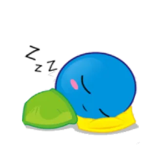 😴 7f96f7e1 schlaf, schlafen, zzz, müde, ausruhen, nickerchen, ruhe telegram sticker