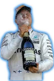 😳 2110e0f6 champagne, viering, formule 1, racen, sport, winnaar whatsapp sticker