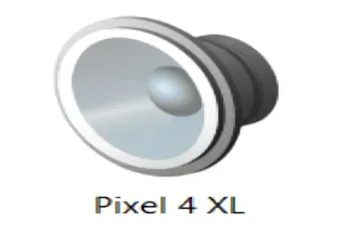 🤔 662e2488 Pixel 4 XL speaker, elektronik, teknologi, Google, Pixel, telepon telegram sticker