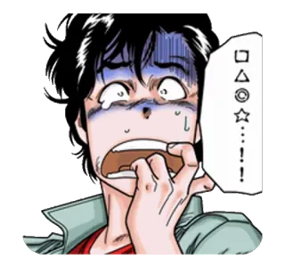 City Hunter telegram stickers
