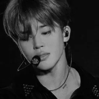 ⌚️ 8127f5d1 Jimin K-pop, BTS, Park Jimin, piosenkarz telegram sticker
