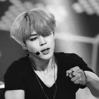 ⌚️ 83392315 Jimin Kpop, BTS, Idol, Muzyka, Koreański, Piosenkarz telegram sticker