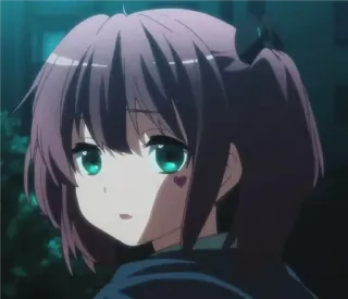 😶 49cddb38 Anime, Dziewczyna, Serce, Słodkie, Kreskówka telegram sticker