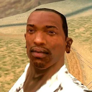 🌟 62688c62 Carl Johnson Grand Theft Auto: San Andreas cj, gta, san andreas, videospiel, protagonist telegram sticker