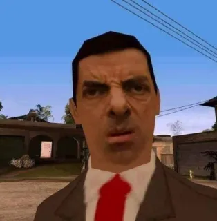 🌟 8f21fc09 Mr. Bean Comedy, lustig, TV, Schauspieler, Bohne telegram sticker