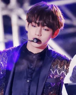 🖤 fa238a78 V K-pop, BTS, V, Kim Taehyung, zanger, artiest telegram sticker