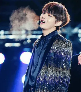 🖤 fbc29f1c V K-pop, BTS, zanger, idool, artiest telegram sticker