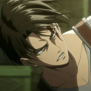 🖤 2f85125d Levi Ackerman Attack on Titan Levi, Attack on Titan, Anime, Karakter, Manga telegram sticker