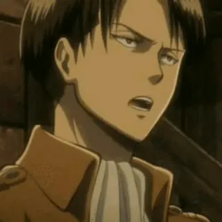 🖤 82f2cfef Levi Ackerman Attack on Titan Anime, Levi, Attack on Titan, Manga, Karakter telegram sticker