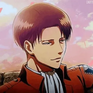 🖤 86d0a04f Levi Ackerman Attack on Titan Anime, Attack on Titan, Levi, Levi Ackerman, Karakter telegram sticker