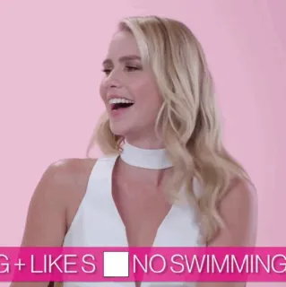 🌸 16690438 G+ LIKES
 NO SWIMMING humor, meme, schwimmen, likes telegram sticker