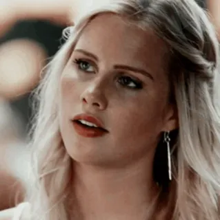 🗽 0ba5d79b Caroline Forbes The Vampire Diaries Caroline Forbes, The Vampire Diaries, rubia, retrato, mujer, serie de TV whatsapp sticker