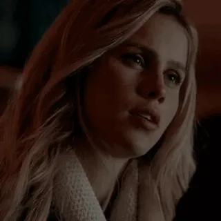 🗽 53537aae mujer, retrato, pelo rubio, caucásica, primer plano whatsapp sticker