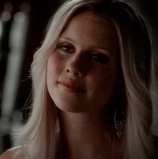 🗽 dfaa146b Rebekah Mikaelson The Vampire Diaries Crónicas Vampíricas, Rebekah Mikaelson, rubia, mujer, retrato, actriz whatsapp sticker