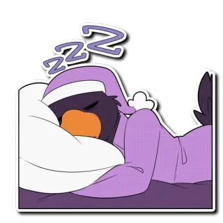 💤 ae6c234a ZZZ 睡眠, 睡眠中, 夢, zzz, 眠い, 夜, 就寝 telegram sticker