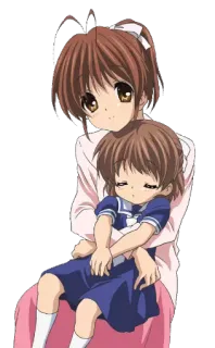 Clannad google telegram stickers