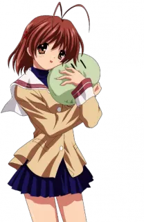 😚 fae84914 Nagisa Furukawa Clannad 动漫, 女孩, Clannad, 渚, 古河 telegram sticker