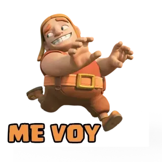 🎾 8f23b7fb ME VOY Dessin animé, Drôle, Départ, Espagnol telegram sticker